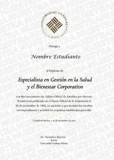 Título Anáhuac Online